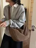 Bolso Cruzado Minimalista Estilo Japonés de Gama Alta Bolso de Hombro Deportivo Casual para Mujer Bolso de Nailon de Moda