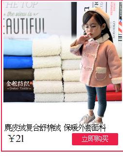 麂皮绒复合舒棉绒