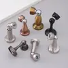 Tapón de Puerta Magnético Fuerte de Acero Inoxidable Succión Espesa Tapón de Puerta para Hogar Dormitorio Tapón de Puerta Silencioso Anti-Colisión Succión al Piso Sin Taladro Venta al por Mayor