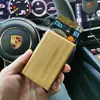 Portatarjetas metálico tipo push antirrobo cepillo blindaje anti-desmagnetización NFC billetera para hombre y mujer almacenamiento de tarjetas bancarias portatarjetas caja de tarjetas