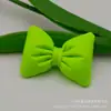 Pinza de Agarre de Lazo de Cuero Relleno de Terciopelo Tridimensional Pinza para el Cabello Dopamina de Niña Linda Accesorios para el Cabello