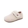 Zapatos de cuero retro elegantes y versátiles para niños, nueva colección otoño 2026, zapatos para caminar de bebé, zapatos casuales estilo Birkenstock para niñas, modernos