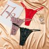 Nueva Ropa Interior Sexy de Encaje de Cintura Baja para Mujer Pura Sexo y Sexo Tanga para Mujer Ligera Transpirable Ropa Interior T para Mujer