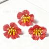 Flor de Durazno Simulada de 3 cm Cabeza DIY Ropa Corsage Tocado Accesorios Decoración para el Hogar Sala de Estar Materiales Accesorios para Sesiones de Fotos