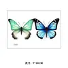 Venta Caliente Transfronteriza En Stock Estilo Europeo y Americano Coloridos Retro Mariposa 3D Sexy Pegatinas de Tatuaje Temporal Mayoreo
