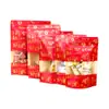 En Stock Año Nuevo Festivo Buena Suerte Temáticos Bolsas para Empaque de Alimentos Snacks Bolsas Auto-Soportantes con Cierre Bolsas para Snacks