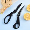Tijeras de cocina multifuncionales de acero inoxidable para uso doméstico, multiusos, grandes para huesos de pollo, matar pescado, barbacoa, hueso, tijeras para alimentos