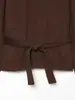Comercio exterior transfronterizo de Amazon para ropa de mujer, estilo europeo y americano, versátil para ir al trabajo, cuello alto, abotonado, entallado en la cintura, abrigo de lana con cinturón para mujer
