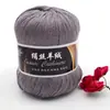 Seda Hilada Cachemir Tencel Algodón de Bambú 6 Pompones Carbón de Bambú Fibra de Bambú Tencel Primavera y Verano Tejido a Mano Ganchillo Lana Fina
