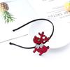 Estilo coreano headwear estilo coreano bonito Natal Hair Band Elk Natal Hat Hair Band Hair Card Super bonito acessórios de cabelo infantil