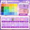 Popular kit de manualidades con cuentas DIY, fusión creativa de cuentas, plancha para cuentas, caja de almacenamiento multifuncional, herramientas para cuentas