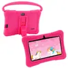 Tableta nueva para niños transfronteriza de 7 pulgadas Android IPS personalizable computadora para estudiantes LOGOTIPO para enviar funda de cuero versión WIFI