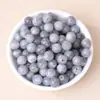 Pulsera de Cristales Naturales con Cuentas Redondas Accesorios para Hacer Pulseras DIY Cuentas de Energía de Aguamarina Hechas a Mano Materiales Wenwan
