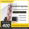 Escada de segurança de poço de fundação Ponte de construção de cais Gaiola de escada 75 tipo de rede de proteção de escada de segurança escada de cobertura de viga plana