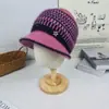Gorro de Lana de Invierno para Mujer, Madre, Gorro de Punto Cálido y Engrosado para Personas Mayores, de Mediana Edad y Mayores, Forro de Lana de Pelo de Conejo, Moderno y Casual