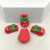 Desenho Animado Novo Boneco de Neve de Natal Presente Alce Acessórios de Resina Cola Cremosa Capa de Celular Grampo de Cabelo Material para Joias