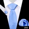 Corbata de Negocios para Hombre Pañuelo de Bolsillo Traje Vestido Banquete Camisa Rojo Negro Polo Lunares Cuadros Corbata de 8cm