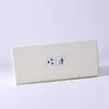 Caja de color para pastel de arroz personalizada con estampado metálico en relieve, caja de color de tarjeta blanca tridimensional, caja de color para comida de bebé, impresión a color de alta calidad