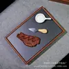 Bandeja de Madera Piedra Estilo Japonés Creativa Plato para Filete Barbacoa Personalizado Comercial Mesa para Hot Pot Shabu Plato