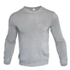 Sudadera Casual para Hombre con Cuello Redondo y Mangas Largas Otoño e Invierno Chaqueta Cálida con Forro Polar Sudadera de Vestir Casual de Moda Versátil