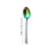 Coluna romana de aço inoxidável faca e garfo colher Amazon Golden Tableware faca e garfo colher conjunto de cinco peças leve luxo ocidental bife faca e garfo