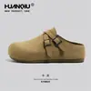 Zapatos Birkenstock para Mujer, Nuevo Modelo Primavera 2026, Diseño de Nicho, Zapatos Cómodos de Suela Blanda, Mules Versátiles para Exteriores sin Cierre