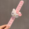 Joyería Haiyue Hello Kitty Perro de Orejas Grandes Muñeca de Peluche Pat Pulsera Anillo para el Cabello Accesorios para el Cabello de Felpa Otoño e Invierno Cabeza