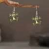 Brincos de Acrílico de Sapo de Desenho Animado Fofos e Interessantes Mais Vendidos Transfronteiriços Brincos Versáteis