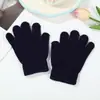 Guantes de Punto Cálidos para Niños de Otoño e Invierno, Guantes sin Dedos Simples y de Moda, Guantes Cálidos Diarios a Prueba de Frío para Bebé al por Mayor