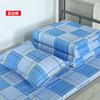 Conjunto de Três Peças de Algodão Puro para Estudantes no Atacado: Lençóis de Cama, Capas de Edredom e Fronhas para Dormitórios de Estudantes do Ensino Médio e Universitários