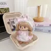 Conjunto de ropa para muñeca Labubu vintage barbería para la 1ª, 2ª y 3ª generación de Labubu, ropa universal, pijamas, faldas, atuendos de repuesto