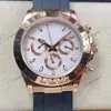 Reloj para Hombre Rolex Daytona Serie 40mm Multifuncional Cronógrafo Incrustado de Diamantes Mecánico Totalmente Automático Aliexpress