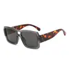 Nuevas Gafas de Sol Cuadradas de Moda con Doble Puente Estilo Europeo y Americano para Hombres y Mujeres Personalidad Tendencia Versátiles Marco Grande Gafas de Sol para Protección Solar al Aire Libre