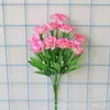 Flor de seda artificial 10 buquês de cravo Dia das Mães casamento decoração de casa flor artificial de plástico única fábrica atacado