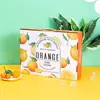 Caja de Empaque Belleza Roja Caja de Regalo Caja de Regalo Cítrica Caja de Papel Ehime Naranja 5kg Caja Portátil para Avión de 12 Piezas