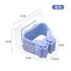 Gancho para trapeador hebilla para colgar en la pared artefacto de almacenamiento de escoba sin perforaciones adhesivo fuerte colgador fijo para baño clip para trapeador