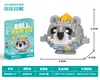 Compatible con Bloques de Construcción de Micropartículas Lego Muñecos de Dibujos Animados Educativos para Niños Ensamblaje Escritorio Celebridad de Internet Puesto Callejero Juguetes al por Mayor