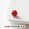 Pulsera de Ágata Roja Natural de los Ocho Santos Patronos Pulsera de los Doce Signos del Zodíaco Pulsera de Ágata Accesorios Cuentas Redondas Venta al por Mayor