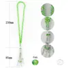 Contas de Oração de 6mm com Tassel, Contas Especiais de Vidro Plano Redondo Facetado, Disponíveis em Várias Cores, para Fazer Joias de Colar