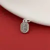 Prata Esterlina 999 Prata Pura Auspicioso Três Tesouros Jaqueta Roupas Pequeno Pingente Espaçador Contas Pulseira Wenwan Fio de Mão Joias de Prata DIY Acessórios