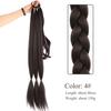 Peruca Trança Moda Infantil Peruca de Fibra Química Trança Longa Envolvimento Faixa de Cabelo Simulação Natural Rabo de Cavalo Peruca Trança