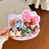 Faixa de Cabelo Trançada Desenho Animado Pinça de Cabelo Faixa de Cabeça para Menina Acessórios de Cabelo para Menininha Elástico de Cabelo Elástico de Borracha para Bebê