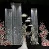 Novo Tecido de Lantejoulas para Casamento Dourado Prata Escama de Peixe Tecido de Fundo com Lantejoulas Tecido para Pendurar em Casamento Cortina Decorativa Gaze