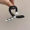 Pinza Grande para el Cabello con Alto Volumen, Aspecto de Alta Gama, Pinza para el Cabello con Moño Mediano, Pinza Grande Acrílica Sencilla, Accesorio para el Cabello para Mujer