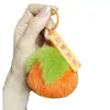 Novo Coisas Boas Acontecem Pelúcia Pequeno Keychain de Caqui Pingente de Pelúcia Imitação de Pelo de Coelho Rex Barraca Memorial Pendente Atacado