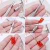 Fornecedor Fabricante Aço Rápido Broca Manual Pequena de Torção Multi-Especificação DIY Resina Cola Cristal Punção Manual