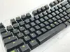 Teclas PBT com Moldagem Colorida Dupla Cor Não Transparente, Compatível com 61, 64, 68, 75, 82, 87, 104