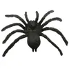 Araña de plástico de simulación de Halloween transfronteriza, araña de juguete para fiesta en bar, casa embrujada, decoración de telaraña, araña de plástico