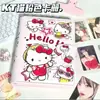 Álbum de Tarjetas Coleccionables de Animales de Dibujos Animados Lindos Zootopia Gato Kt Hello Kitty Familia Álbum de Tarjetas de Cuatro Compartimentos Álbum de Fotos