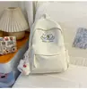 Mochila de dibujos animados muy atractiva y linda para estudiantes de secundaria femeninas, de nicho, simple, ligera, casual, ideal para viajar, mochila de doble hombro de gran capacidad